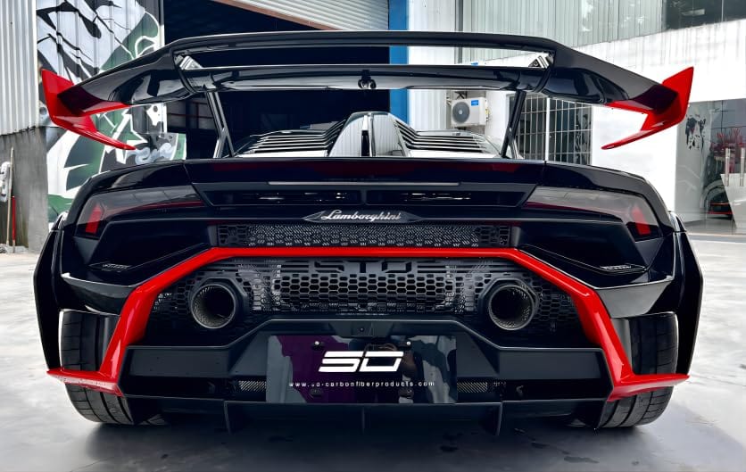Kazento For Lamborghini Huracan (UP To STO) Exhaust Pipe Kazento Carbon Parts 车身侧板 HURACAN-EXHPP-STO-AL