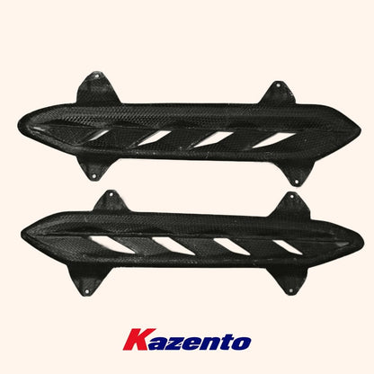 Kazento For Lamborghini URUS 2023 Dry Carbon Fiber Hood Vents Pair Kazento Carbon Parts 车身侧板 URUS2023-HV-DCF