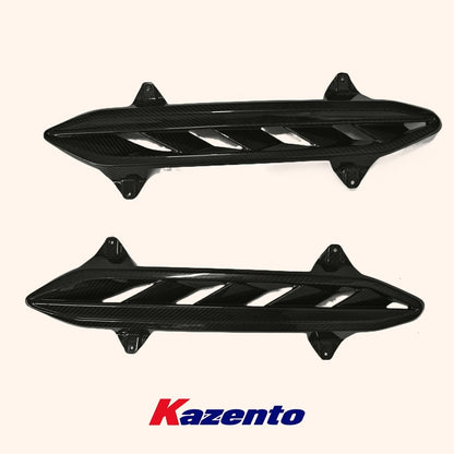 Kazento For Lamborghini URUS 2023 Dry Carbon Fiber Hood Vents Pair