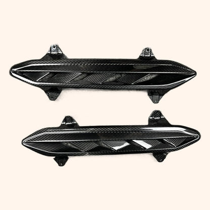 Kazento For Lamborghini URUS 2023 Dry Carbon Fiber Hood Vents Pair