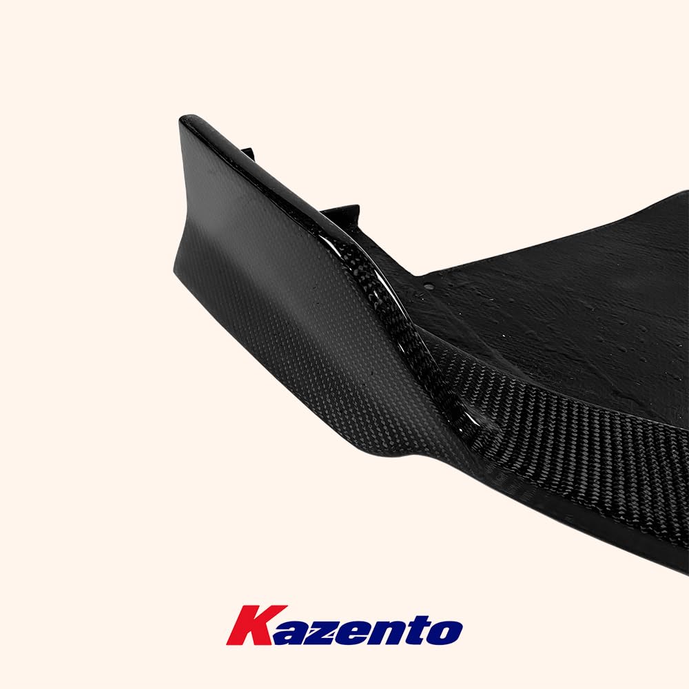 Kazento For Lexus LC 500 URZ100 17-22 TM Type Carbon Fiber Front Bumper Bottom Lip Splitter