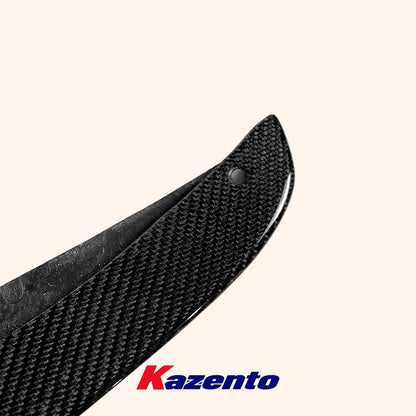Kazento For Lexus LC 500 URZ100 17-22 TM Type Carbon Fiber Rear Bumper Side Spat Splitter Kazento Carbon Parts 车身侧板 LC500-SPAT-TM-CF