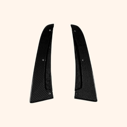 Kazento For Lexus LC 500 URZ100 17-22 TM Type Carbon Fiber Rear Bumper Side Spat Splitter Kazento Carbon Parts 车身侧板 LC500-SPAT-TM-CF