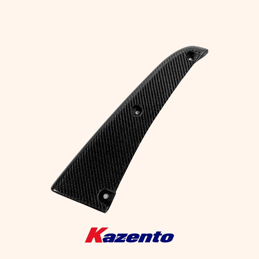 Kazento For Lexus LC 500 URZ100 17-22 TM Type Carbon Fiber Rear Bumper Side Spat Splitter