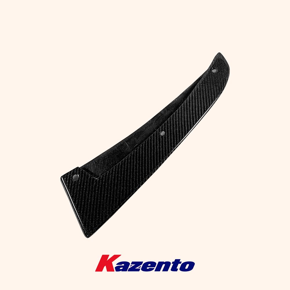 Kazento For Lexus LC 500 URZ100 17-22 TM Type Carbon Fiber Rear Bumper Side Spat Splitter