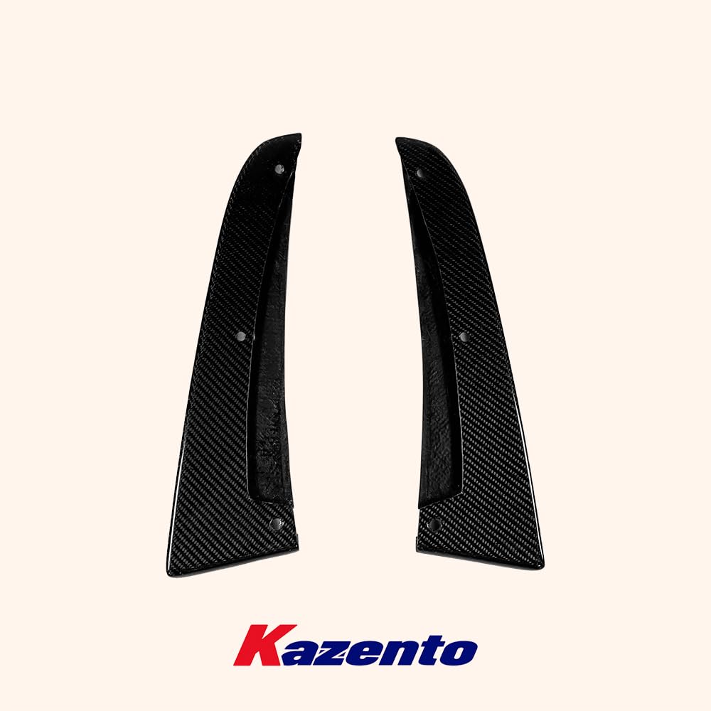 Kazento For Lexus LC 500 URZ100 17-22 TM Type Carbon Fiber Rear Bumper Side Spat Splitter