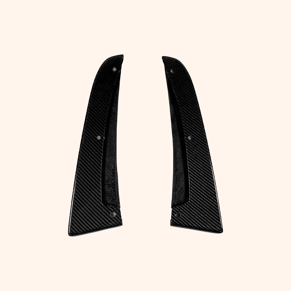 Kazento For Lexus LC 500 URZ100 17-22 TM Type Carbon Fiber Rear Bumper Side Spat Splitter