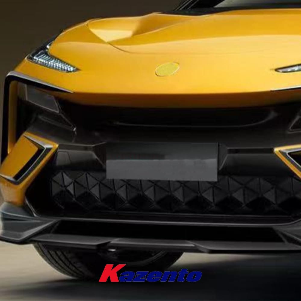 Kazento For Lotus Eletre PK Style Dry Carbon Fiber Front Bumper Bottom Lip Splitter