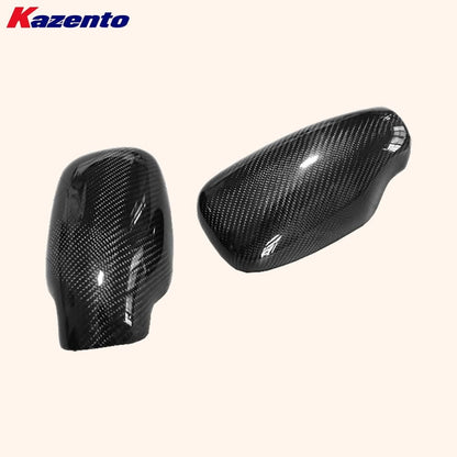 Kazento For Lotus Elise Exige S2 2004-11 KZ Style Carbon Fiber Side Mirror Cover Pair