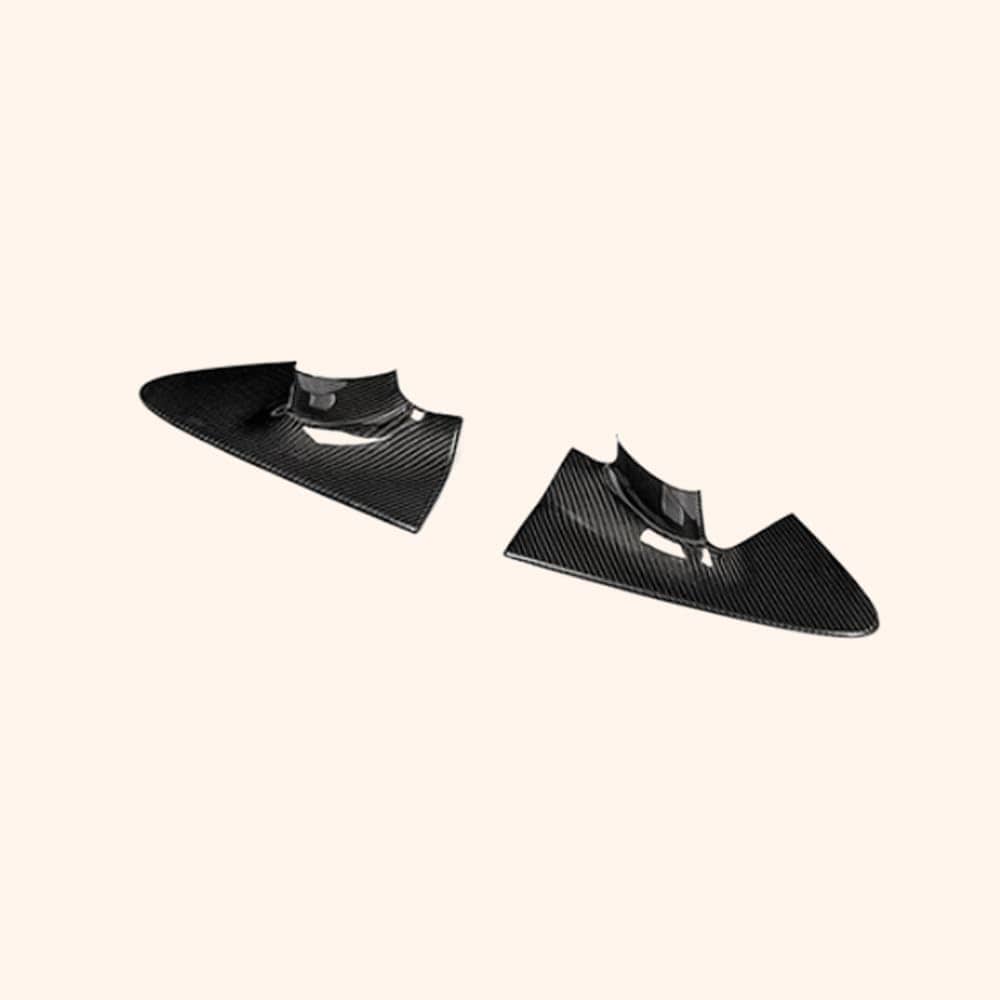 Kazento For Maclaren 720S KZ Style Dry Carbon Fiber Side Door Handle Cover Trim Pair