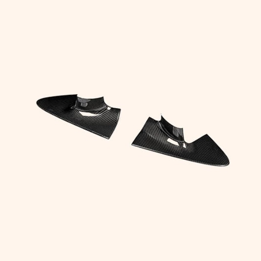 Kazento For Maclaren 720S KZ Style Dry Carbon Fiber Side Door Handle Cover Trim Pair