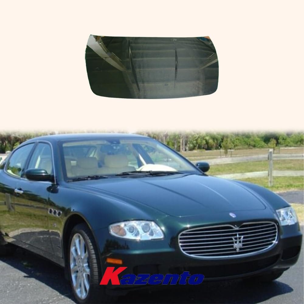 Kazento For Maserati Quattroporte 2003-08 OE Style Carbon Fiber Front Bonnet Hood Kazento Carbon Parts 车身侧板 MASAQUO-HOOD-OE-CF