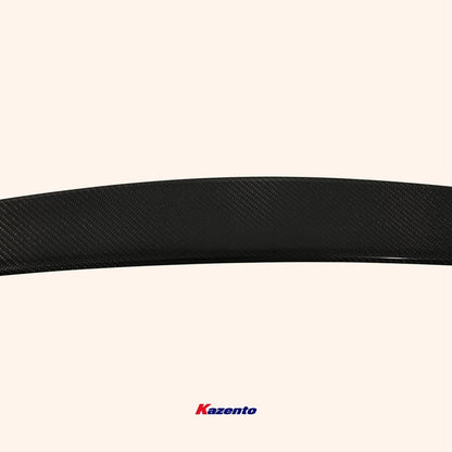Kazento For MAZDA 3 2019-2023 DU Style Rear Bumper Trunk Spoiler Wing  Lip Carbon Fiber