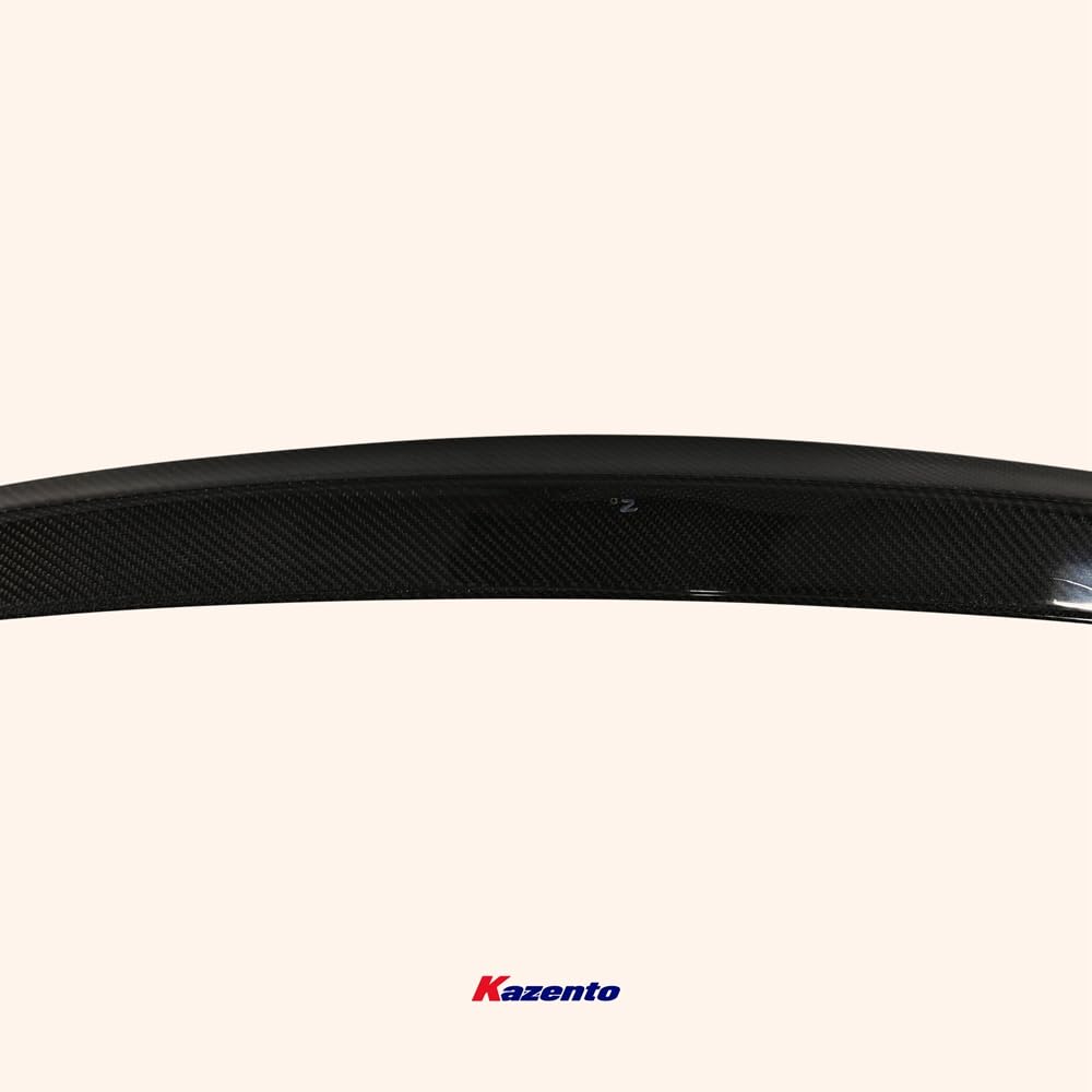 Kazento For MAZDA 3 2019-2023 DU Style Rear Bumper Trunk Spoiler Wing  Lip Carbon Fiber