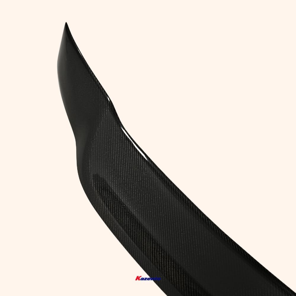 Kazento For MAZDA 3 2019-2023 R Style Rear Bumper Trunk Spoiler Wing  Lip Carbon Fiber Kazento Carbon Parts 车身侧板 MAZDA3-RS-R-CF