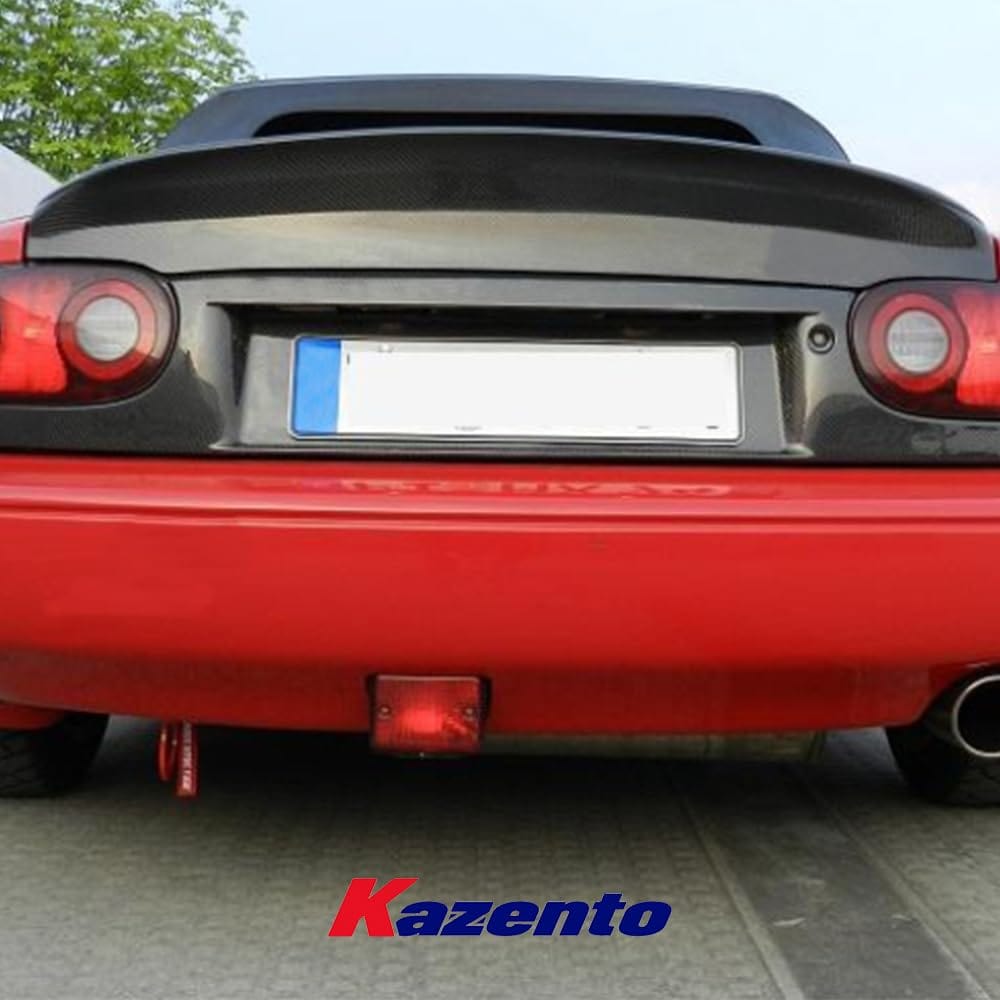Kazento For Mazda MX5 Miata NA 89-97 OE Carbon Rear Trunk Finish Panel (fits Euro/UK)