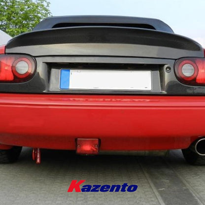 Kazento For Mazda MX5 Miata NA 89-97 OE Carbon Rear Trunk Finish Panel (fits Euro/UK)