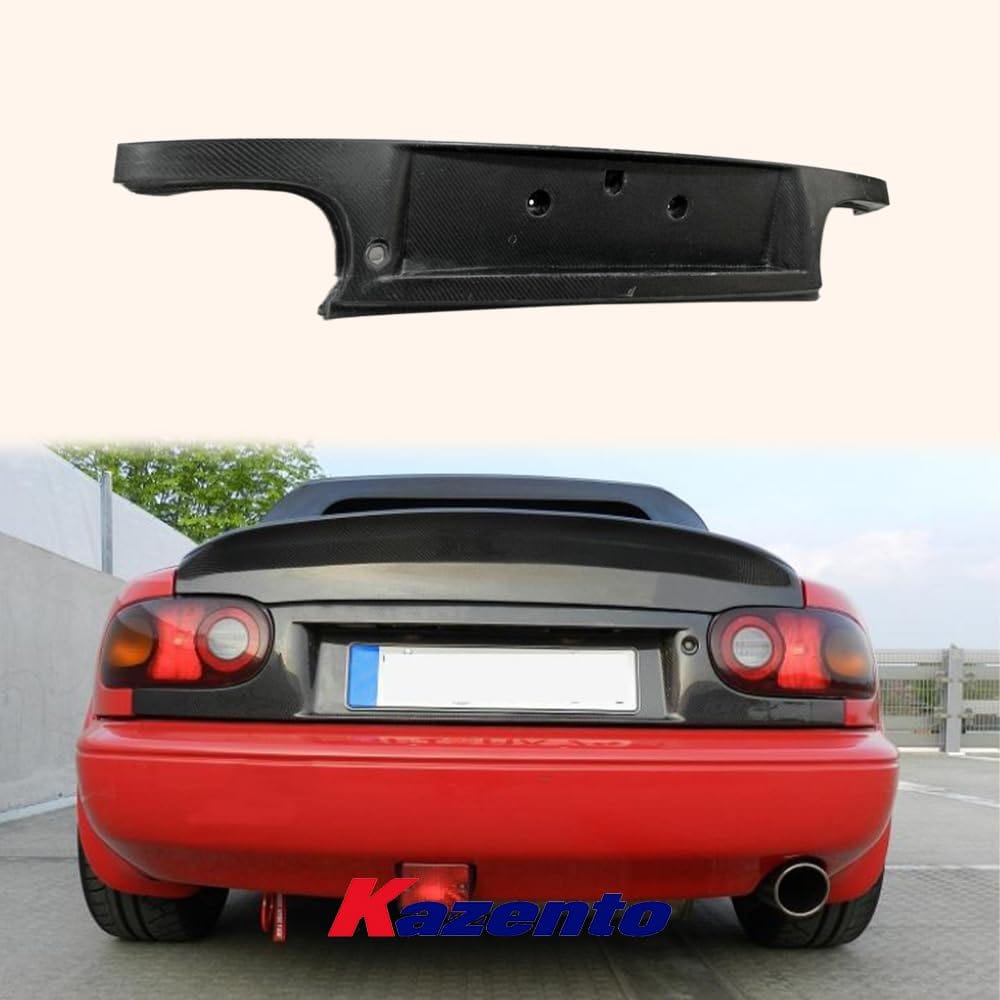 Kazento For Mazda MX5 Miata NA 89-97 OE Carbon Rear Trunk Finish Panel (fits Euro/UK)