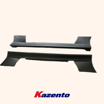 Kazento For Mazda MX5 NA MK1 Miata BN Style Fiberglass FRP Unpaint Side Skirts Body Kits Kazento Carbon Parts 车身侧板 MX5-SS-BN-NA-FRP