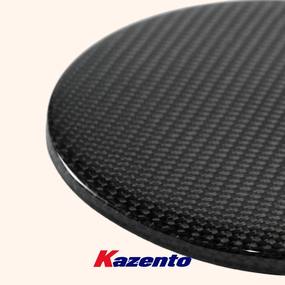 Kazento For Mazda MX5 NA MK1 Miata KZ Style Carbon Fiber Exterior Oil Fuel Cap Cover Kazento Carbon Parts 车身侧板 MX5-FUEL-STI-NA-CF