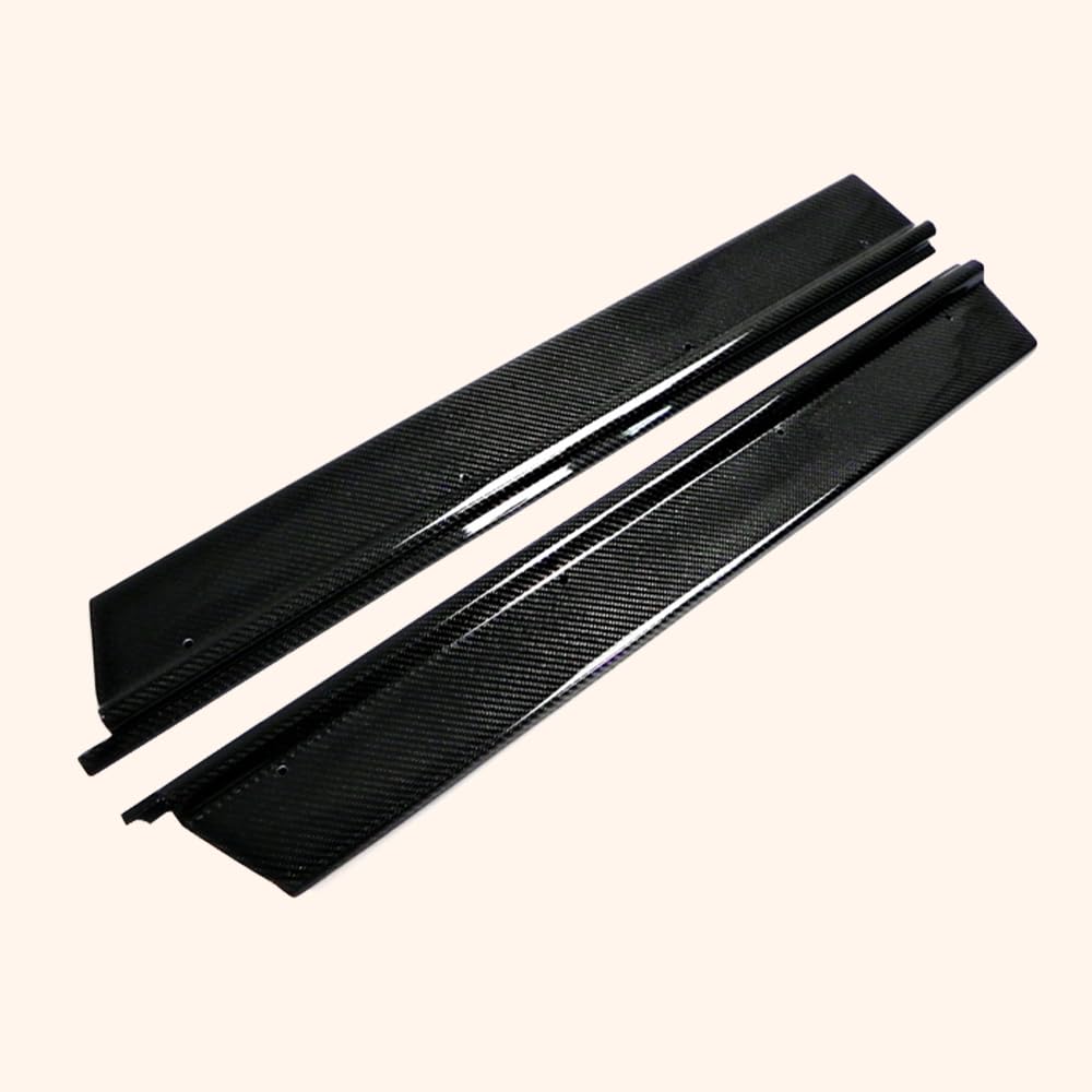 Kazento For Mazda MX5 NA MK1 Miata KZ Style Carbon Fiber Side Door Sill Panel Cover Pair Kazento Carbon Parts 车身侧板 MX5-DS-NA-CF