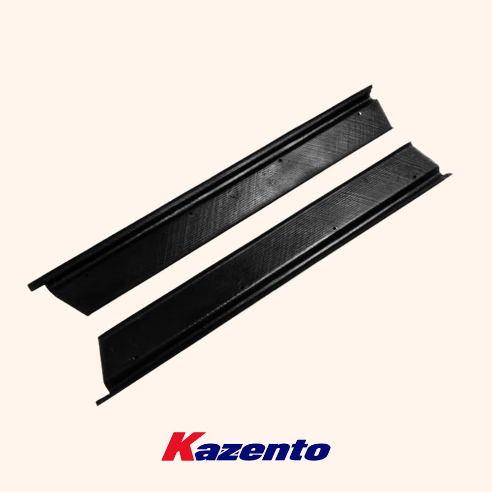 Kazento For Mazda MX5 NA MK1 Miata KZ Style Carbon Fiber Side Door Sill Panel Cover Pair