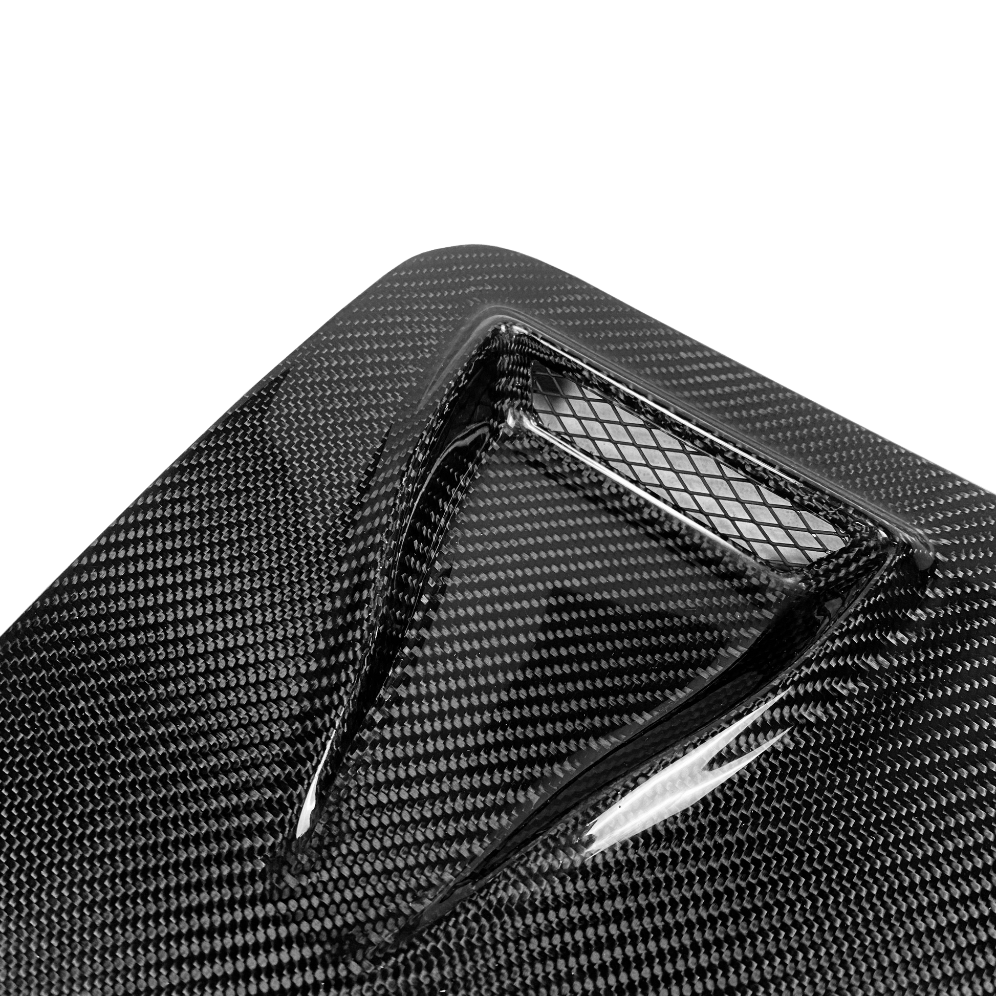 Kazento For Mazda MX5 NA MK1 Miata LHS Vented Headlight Cover 1 Piece Only Carbon Fiber