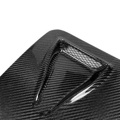 Kazento For Mazda MX5 NA MK1 Miata LHS Vented Headlight Cover 1 Piece Only Carbon Fiber