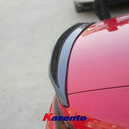 Kazento For Mazda MX5 NA MK1 Miata Type 2 Carbon Fiber Ducktail Rear Trunk Spoiler Wing Kazento Carbon Parts 车身侧板 MX5-RS-TYPE2-CF