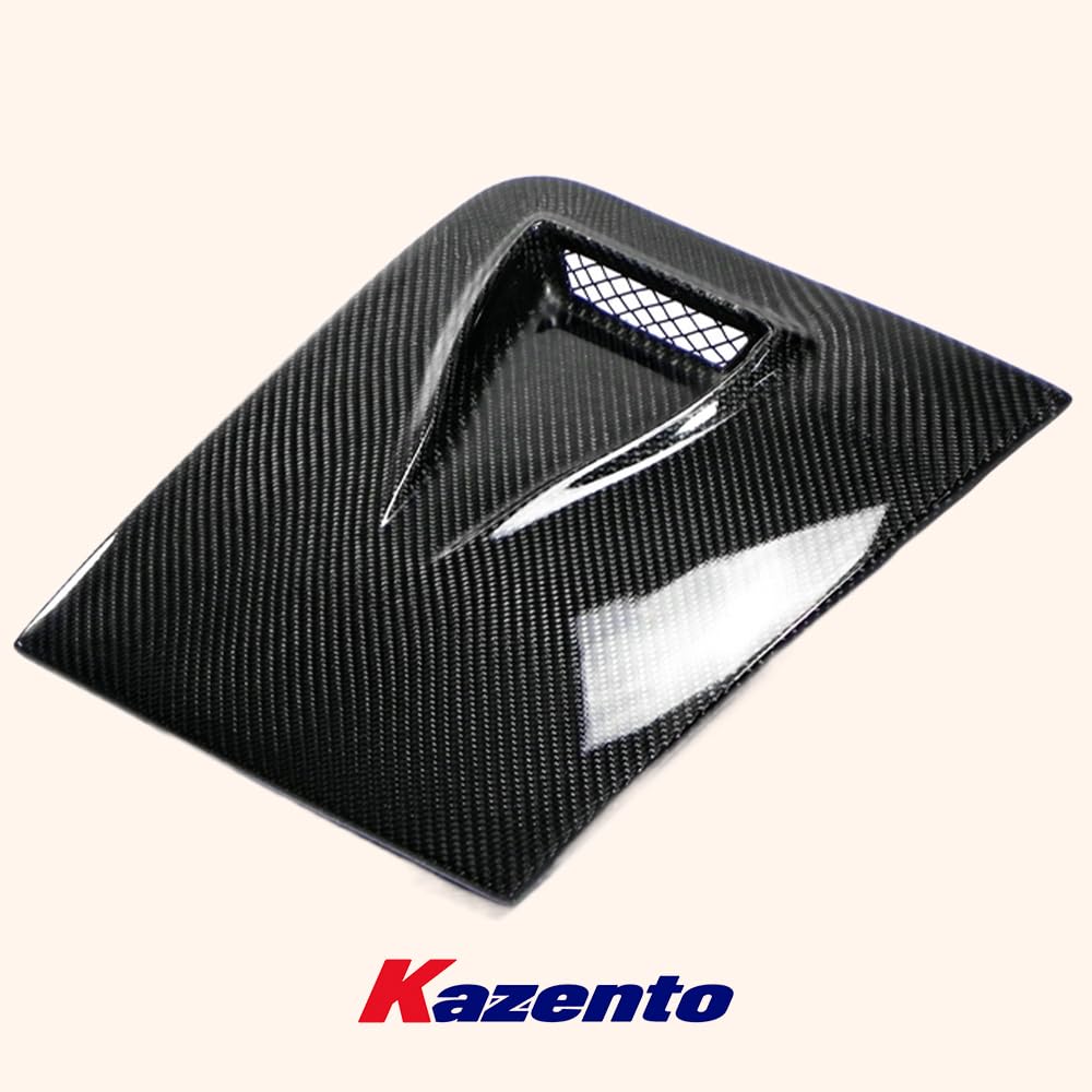 Kazento For Mazda MX5 NA MK1 Miata Vented Carbon Headlight Cover Pair (Only LHS Vented)