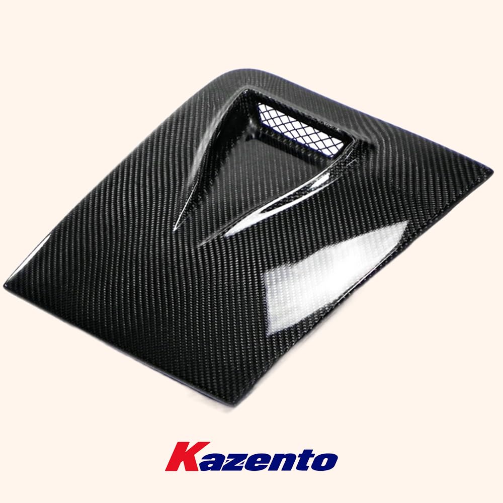 Kazento For Mazda MX5 NA MK1 Miata Vented Carbon Headlight Cover Pair (Only LHS Vented)