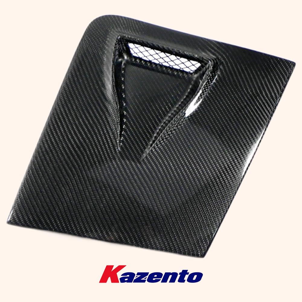 Kazento For Mazda MX5 NA MK1 Miata Vented Carbon Headlight Cover Pair (Only LHS Vented)