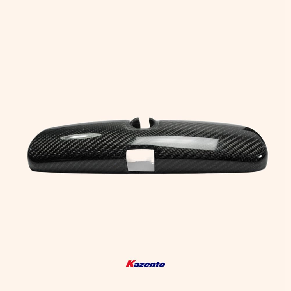 Kazento For Mazda Mx5 Na Nb Rear View Room Mirror Cover Carbon Fiber