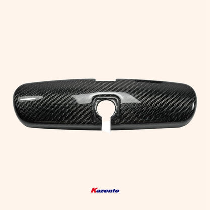 Kazento For Mazda Mx5 Na Nb Rear View Room Mirror Cover Carbon Fiber