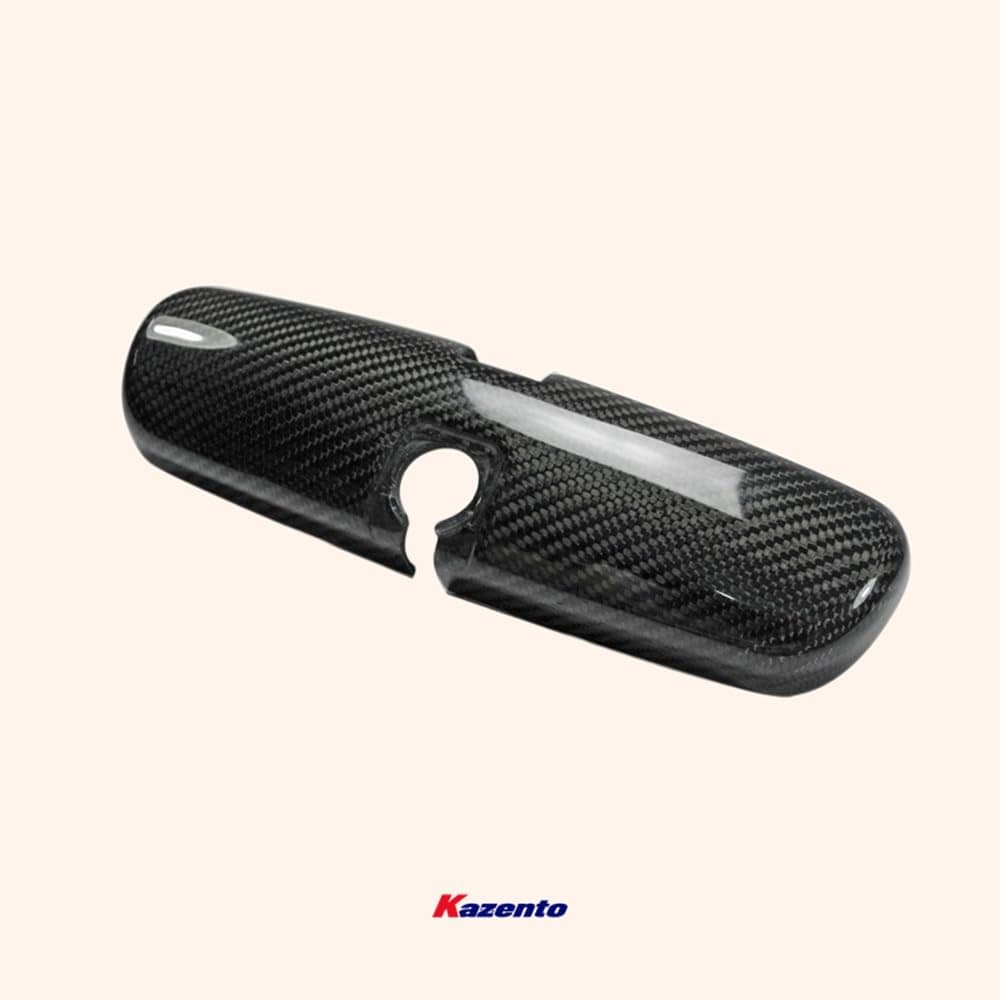 Kazento For Mazda Mx5 Na Nb Rear View Room Mirror Cover Carbon Fiber