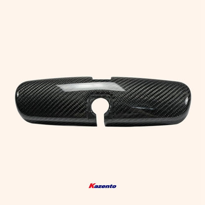 Kazento For Mazda Mx5 Na Nb Rear View Room Mirror Cover Carbon Fiber