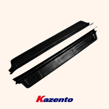 Kazento For Mazda MX5 NB MK2 Miata KZ Style Carbon Fiber Side Door Sill Panel Cover Pair