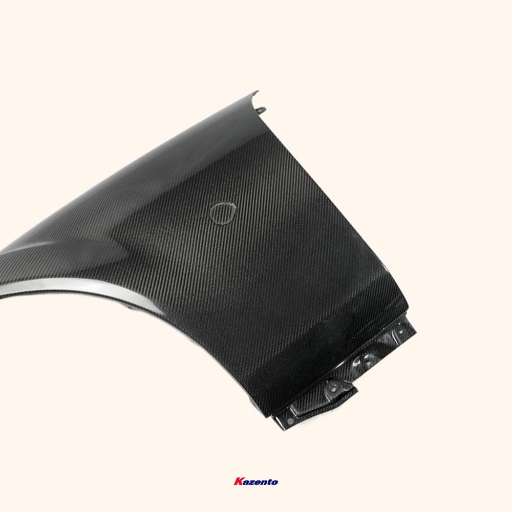 Kazento For Mazda Mx5 Nc Ncec Roster Miata Oem Front Fender (No Pre-Drilled Light Holes) Carbon Fiber