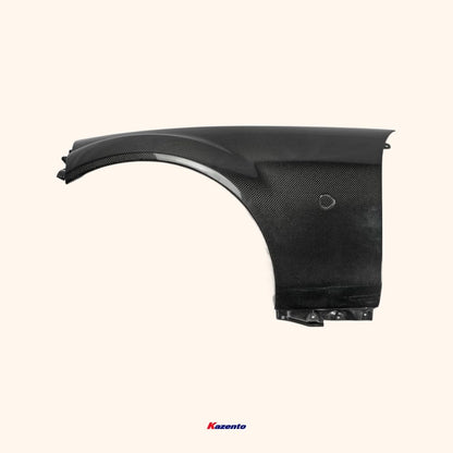 Kazento For Mazda Mx5 Nc Ncec Roster Miata Oem Front Fender (No Pre-Drilled Light Holes) Carbon Fiber