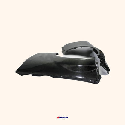 Kazento For Mazda Mx5 Nc Ncec Roster Miata Oem Front Fender (No Pre-Drilled Light Holes) Carbon Fiber