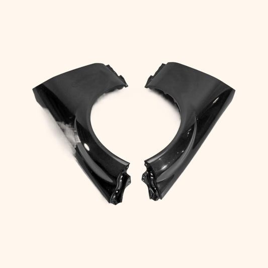 Kazento For Mazda Mx5 Nc Ncec Roster Miata Oem Front Fender (No Pre-Drilled Light Holes) Carbon Fiber