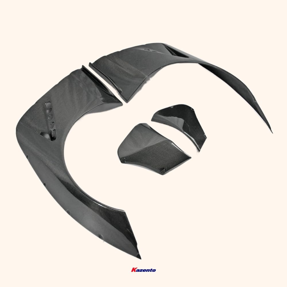 Kazento For Mazda Mx5 Nd5Rc Miata Roadster Rb Style Front Fender With Extension 4Pcs Carbon Fiber Kazento Carbon Parts 车身侧板 MX5-FF-RB-ND-CF