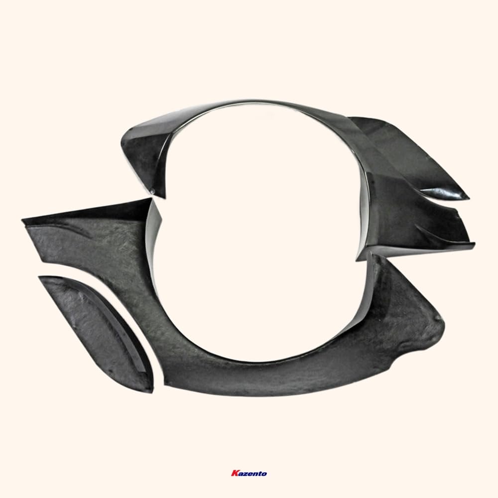 Kazento For Mazda Mx5 Nd5Rc Miata Roadster Rb Style Front Fender With Extension 4Pcs Fiber Glass Kazento Carbon Parts 车身侧板 MX5-FF-RB-ND-FRP