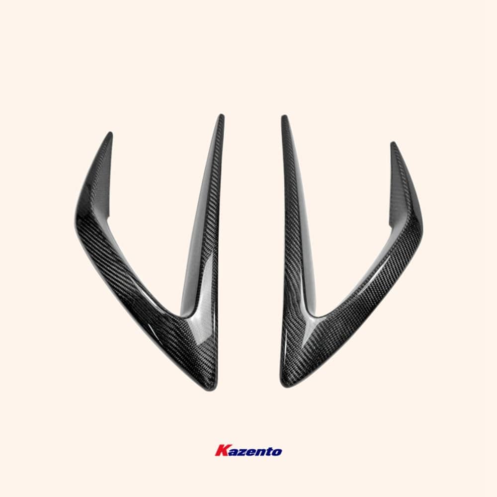 Kazento For Mazda Mx5 Nd5Rc Miata Roadster Sblz Bumper Duct Cover Carbon Fiber Kazento Carbon Parts 车身侧板 MX5-BVC-ND5-CF