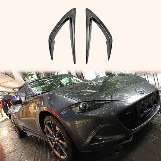 Kazento For Mazda Mx5 Nd5Rc Miata Roadster Sblz Bumper Duct Cover Carbon Fiber Kazento Carbon Parts 车身侧板 MX5-BVC-ND5-CF