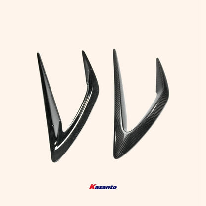 Kazento For Mazda Mx5 Nd5Rc Miata Roadster Sblz Bumper Duct Cover Carbon Fiber