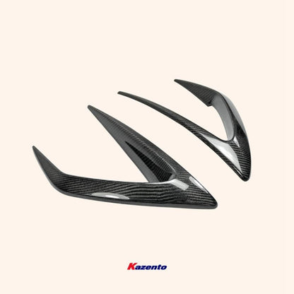 Kazento For Mazda Mx5 Nd5Rc Miata Roadster Sblz Bumper Duct Cover Carbon Fiber