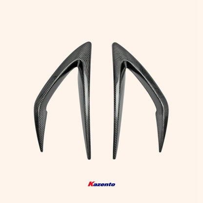 Kazento For Mazda Mx5 Nd5Rc Miata Roadster Sblz Bumper Duct Cover Carbon Fiber
