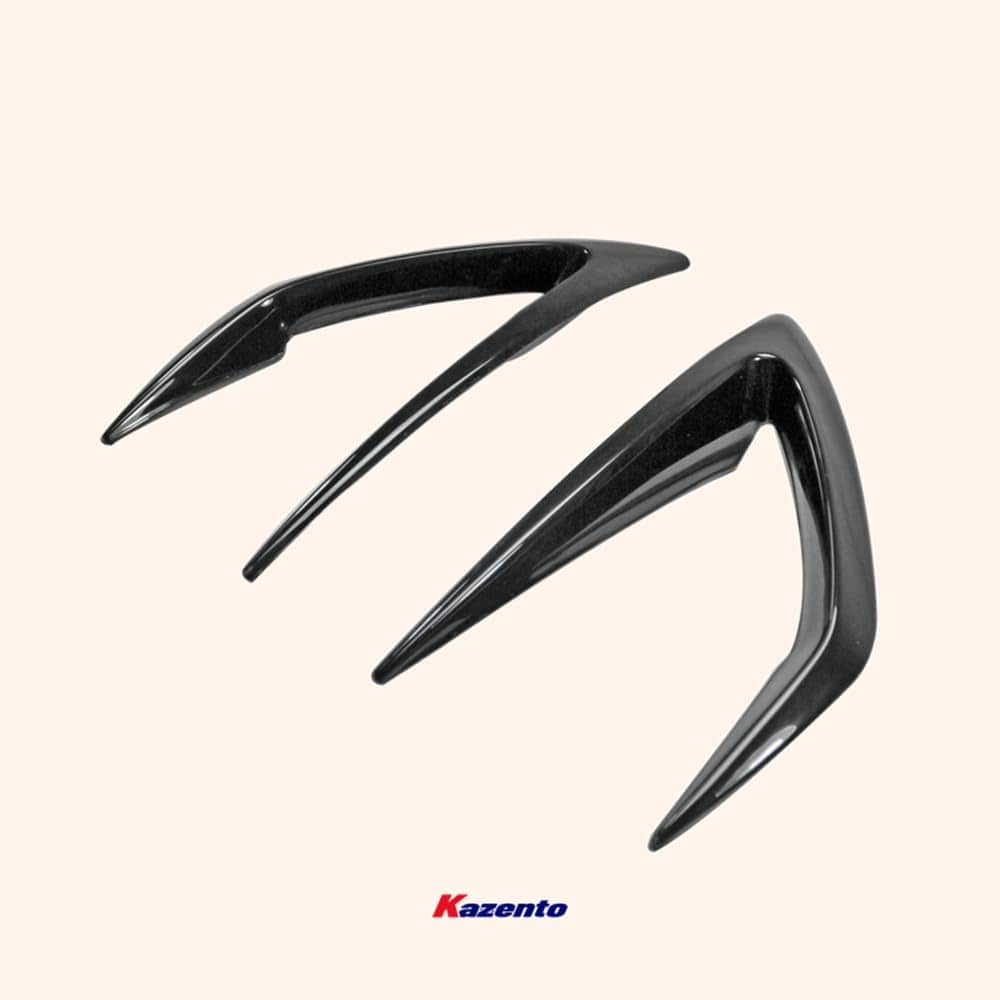 Kazento For Mazda Mx5 Nd5Rc Miata Roadster Sblz Bumper Duct Cover Fiber Glass Kazento Carbon Parts 车身侧板 MX5-BVC-ND5-FRP