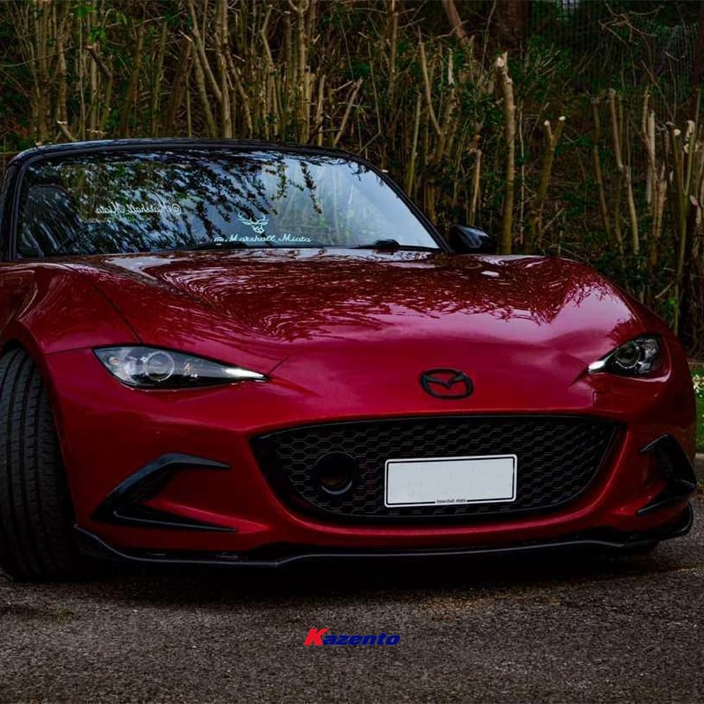Kazento For Mazda Mx5 Nd5Rc Miata Roadster Sblz Bumper Duct Cover Fiber Glass Kazento Carbon Parts 车身侧板 MX5-BVC-ND5-FRP